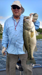 Bass caught fishing with John Tanner