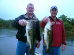 Bass fishing with Pro guide Gary Johnson