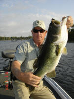 Pro Guide John Morris with a Lake Fork trophy