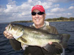 Bass caught while fishing with Pro Guide Lance Vick