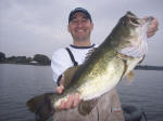 Bass caught while fishing with Pro Guide Lance Vick