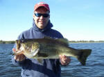 Marc Jacobs with a 7.5 lb. caught while fishing with Pro Guide John Tanner