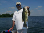 Bill Cox from Allen, TX caught this nice one weighing 7.75lb caught 05/31/09 on a jig 15ft deep. 