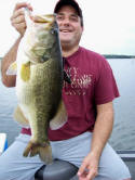 This guy lost his eye sight but he did not forget how to fish. Late June fish. Caught with Lake Fork Guide Marc Mitchell
