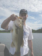 Steve from Plano, Texas caught this lunker fishing with Pro Guide Gary Johnson on July 17. 