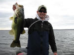 November, 2009 Bass fishing with  Pro Guide John Tanner 