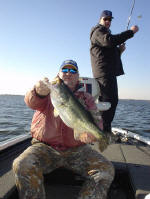 Saturday, February 23rd Pro guide Danny Holder with a 9.15 lb bass