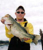 Pro Guide Jimmy Everett with a Lake Fork Hawg