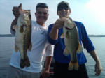 Bass caught while fishing with  Pro Guide John Tanner