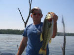 Bass caught while fishing with Pro Guide Eddie Garrett