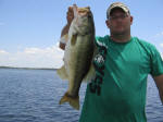 Bass caught while fishing with Pro Guide Eddie Garrett