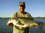 bass caught while fishing with Pro Guide Eddie Garrett