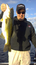 Gary Carlock with a nice one caught while fishing with Pro Guide John Tanner on 9/14