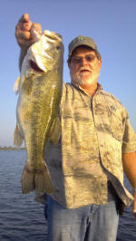 Bass caught while fishing with Pro Guide John Tanner