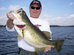 bass caught while fishing with Pro Guide Lance Vick