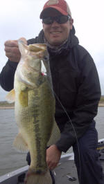 Caught April bass fishing with John Tanner