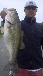 Caught April bass fishing with John Tanner