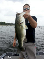 Kevin Nicholson with a 10.1 lbs bass caught 5/21/13