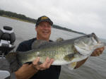 June, deep water Bass caught fishing with David Vance