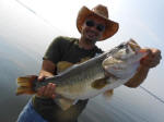Bass caught fishing with David Vance