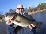 Bass caught fishing with David Vance