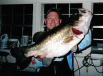 Pro Guide Jimmy Everett with a 12.36lb Lake Fork bass