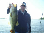 Lake Fork bass caught while fishing with Pro Guide John Tanner- Martin Gas Outing 4-08