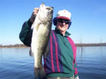 Danny Snyder from Arkansas with a good one caught on a red lipless crank