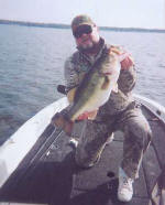 Winter bassin with Lake Fork Pro Guide Tony Clark