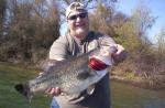 Caught on a red rattle trap, 3rd cast