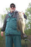 Karl Cotton with a 9.5 that went 22.75 inches.