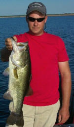 Dave with a 7 lb'er caught fishing with Pro Guide Tom Redington