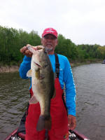 Lake Fork Guide JW Peterson with a Lake Fork Lunker