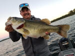 Bass caught while fishing with Guide David Vance