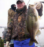 Brandon Cooper with a nice Lake Fork 6 pounder.