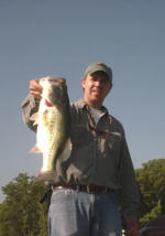 Bass fishing with Pro Guide Tom Redington