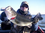 David Adcock from Texarkana, TX with a nice 7.5 he caught while fishing with  Pro Guide John Tanner on Saturday 3/3. Even on a blustery day, Lake Fork delivers! Way to go David!