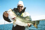 Blake Bartnick with his hawg weighing in at 7.07lbs 