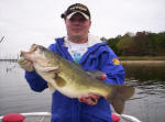 Brandon Cooper from LA; with a 7.50 lb bass