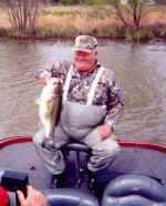 Dale caught this nice Lake Fork bass fishing with Pro Guide Rick Collis.