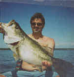 Dan was fishing with guide Dean Stroman when he landed this Lake Fork beauty weighing 12.75. 