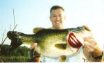 James Dover from Alabama with a hawg caught while fishing with Pro Guide Jimmy Everett  