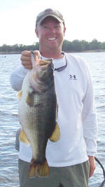 Pro Guide Tom Redington caught this 7-7 on a Carolina rig. 
