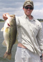 Chad caught this 7-3 on a crankbait fishing with Pro Guide Tom Redington