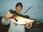 Jon Bradshaw with this hawg over 8lbs Pro Guide Jimmy Everett