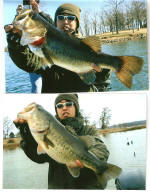 Mr. Inoue with one over 6lbs and 1 over 7lbs