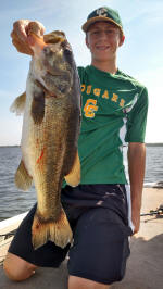 Bass caught while fishing with Guide John Tanner