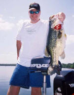 Kevin Porter caught this Lake Fork bass fishing with Pro Guide John Tanner