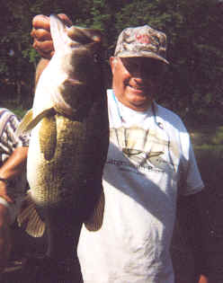orman Clayton of Lubbock, TX caught this Lake Fork Trophy