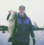 Ron Leake from Richardson, Texas with a Lake Fork bass caught while fishing with Lake Fork Pro Guide Rick Collis